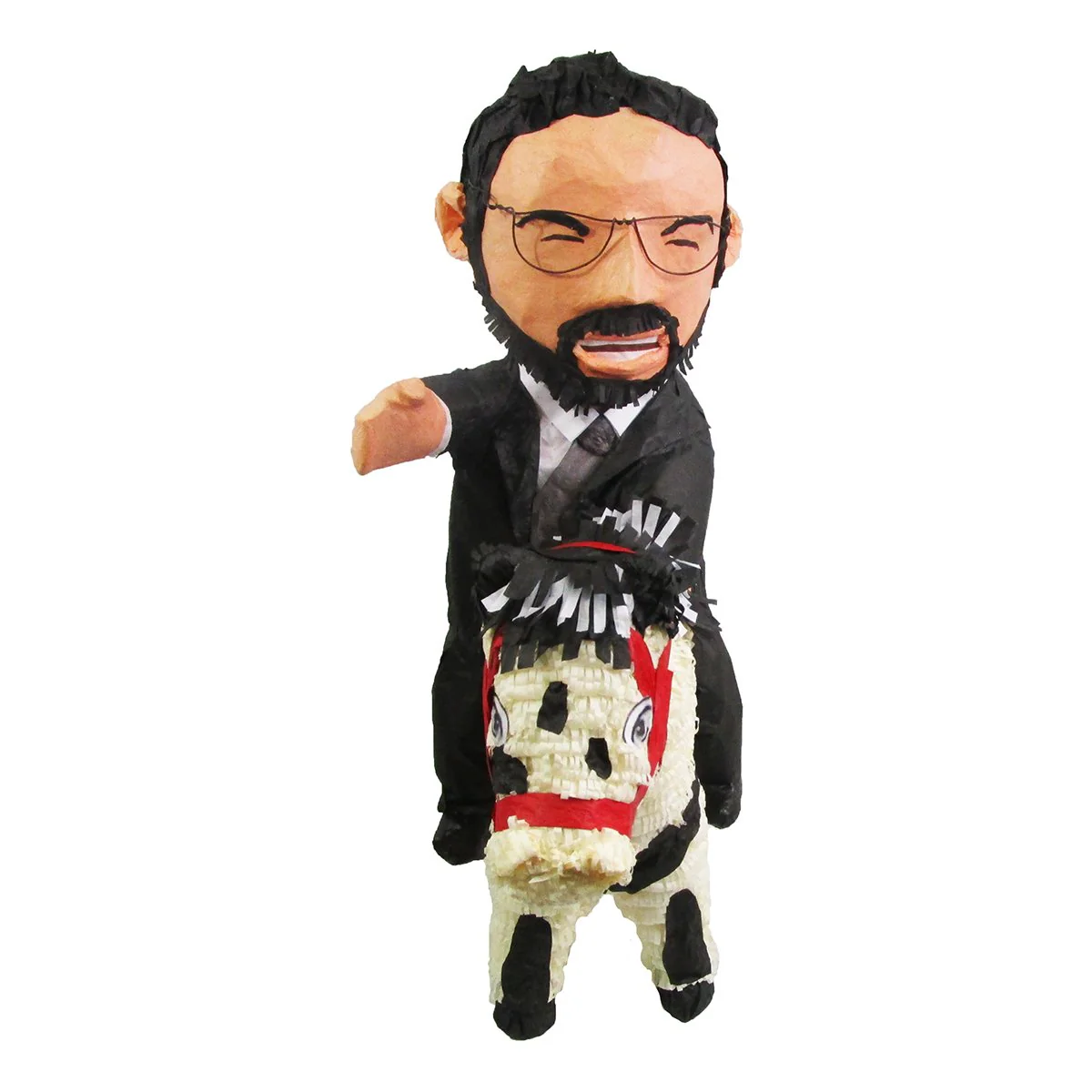 CUSTOM PERSON ON A HORSE PINATA