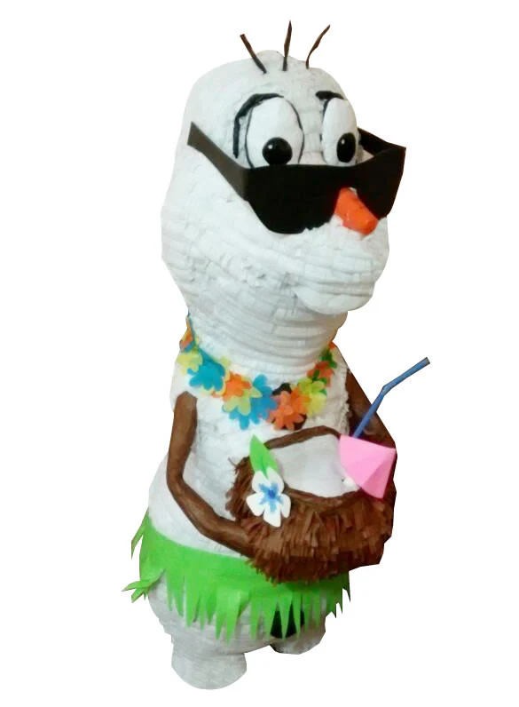 Large Summer Snowman Pinata - Signature Line