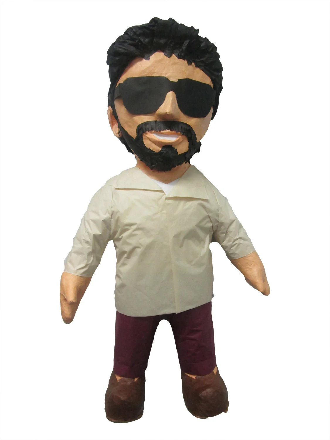 Man With White Shirt and Sunglasses Custom Pinata